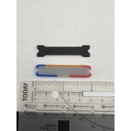 LED Ready Lightbar 1/24 LED Ready Whelen Edge Lightbar Blue Red Amber Highway Patrol Police Sheriff