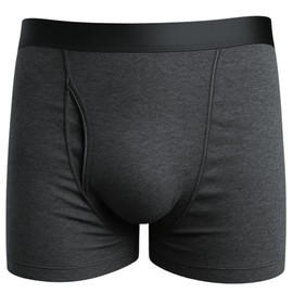 Sereni Urinary Leak Pants, Incontinence Pants, 3.4 fl oz (100 ml), Men's, Absorbent Boxer Shorts, Water Absorbent, Waterproof, Deodorizing, Antibacterial, Firmly Absorbent, Natural Silhouette