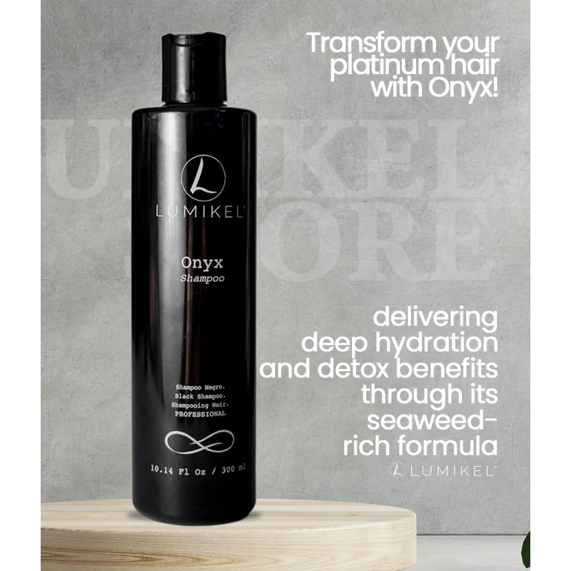 Shampoo Negro Matizador Lumikel Onyx 300ml