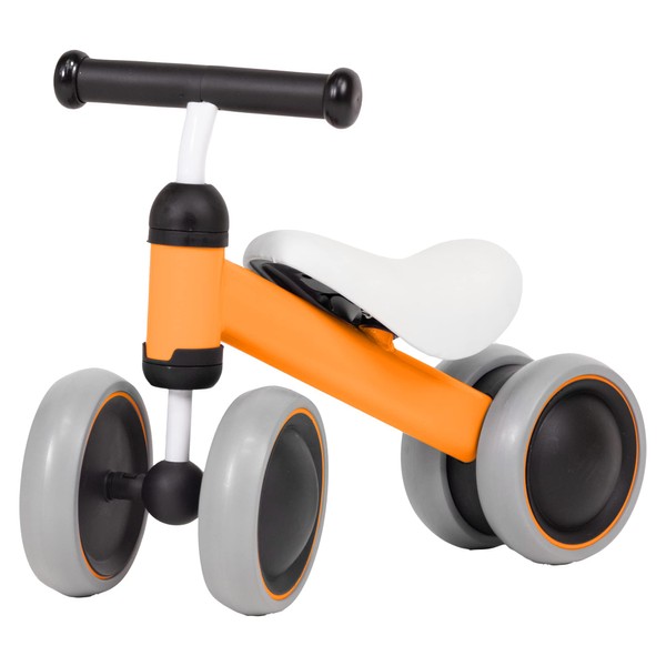 Bounce Master Baby Balance Bike for 6-24 Months, Perfect First Bike or Birthday Gift, Safe Riding Kids Toy for 1 Year Old Toddler, Children Walker (Orange)