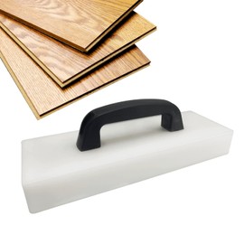 Heavy Duty Flooring Tapping Block - Suitable for Laminate, Vinyl, Hardwood & Engineered Wood - Handle Included, Hammer Free