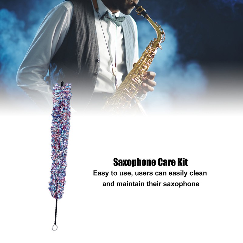 7 Pcs Set Saxophone Cleaning Kit Sax Flute Clarinet Mouthpiece