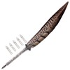 Gullor Antique Feather Dip Pen Stem Metal Nib Pen Writing