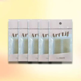 The Saem 더샘 아트리프 누드 쌍꺼풀 테이프 5개(제조일24.05.10) 깊은눈매 The Sam Artlief Nude Double Eyelid Tape 5 Pieces (Manufactured on May 10, 2024) Deep Eye Makeup