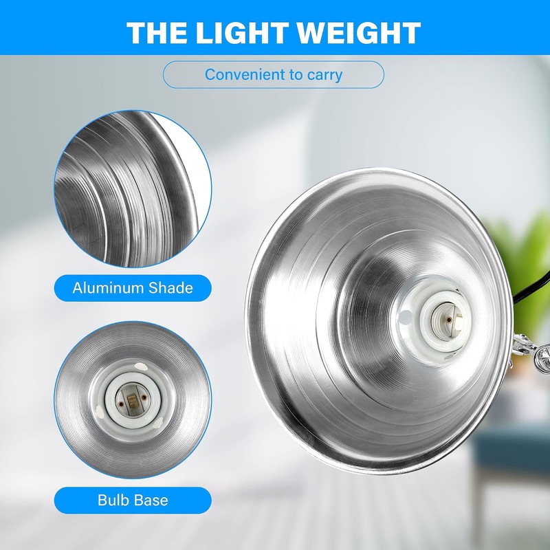 Simple Deluxe 100W Ceramic Reptile Heat Lamp Bulb & 150W