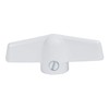 Ideal Security SK929T Butterly T Window Casement HandlesFor 11/32” Splines,