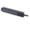 ECG Vernier Caliper ECG Ruler Black Electrocardiogram Divider with Adjustable