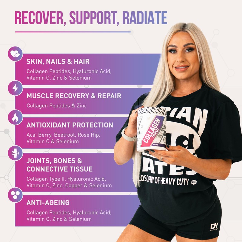 DY Nutrition Collagen Complex 300g (Grape Flavour)