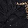 Slouchy Bonnet Casual Fashion Beaded Lace Breathable Loose Lazy Chemical