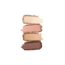 KIKO Milano Bright Quartet Eyeshadow Palette 01 | Palette with 4 Baked Eyeshadows for Dry and Wet Use