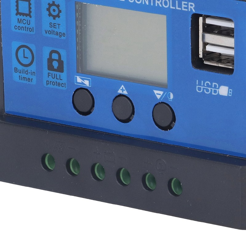 Solar Charge Controller LCD Automatic Identification with 5V Smart 2