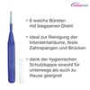 wellsamed Travelbrush Pack of 6 Interdental Brushes, ISO 4: 0.6