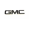 Unbranded GM Rear Tailgate Emblem Chrome Black for 2015-2019 GMC