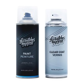 ScratchesHappen Exact-Match Spray Paint - Sandstone Metallic (YR-542M) for Honda - Essential (Paint + Clear Coat)