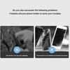 Bike Phone Holder Silicone Shockproof Black Bike Phone Bracket Mount