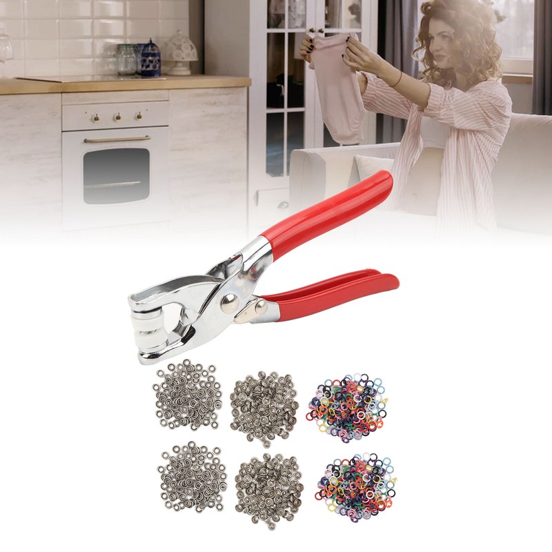 200 Sets Metal Snaps Buttons with Fastener Plier Snaps Buttons