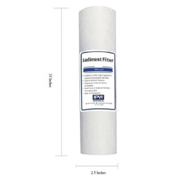 IPW Industries Inc. Compatible to Pentek RO-2550 RO System Replacement Water Filter Kit - No Membrane