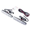 Auto 2PCS Fit 6 LED High Power LED Daytime Running