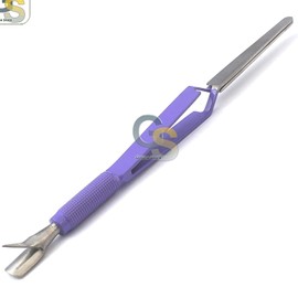 ACRYLIC NAIL PINCHER TOOL MULTI FUNCTION CUTICLE PUSHER TWEEZER MAGIC WAND PURPLE by G.S ONLINE STORE