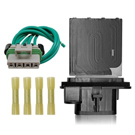 Pleoos Blower Motor Resistor Kit with Wire Harness Compatible With Toyota Tacoma 2005-2017 Replace# 8713804050 8713804052 RU1435 4P1650 973-582 973582