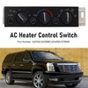 AC Heater Climate Control Panel AC Heater Control Switch Air