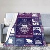 Homieblanket Hippo Blanket for Women Men, Cute Hippo Themed Design