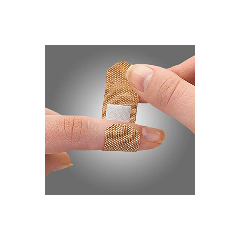 AeroPlast Premium Fabric Standard Strip Plasters, Box of 100
