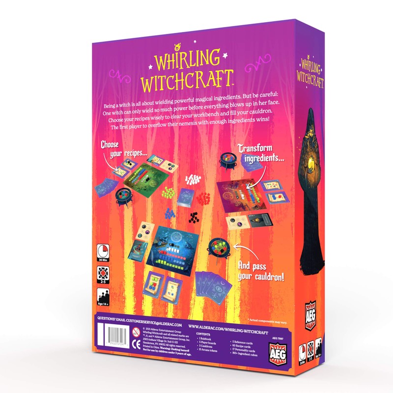 AEG Whirling Witchcraft | Use Recipes, Generate Magical Ingredients &