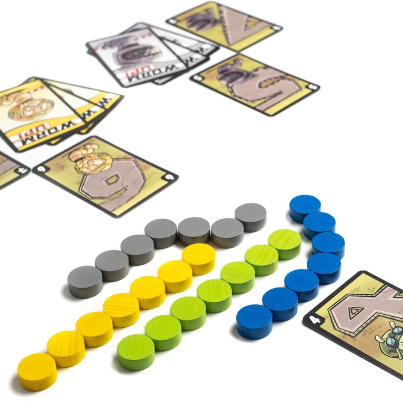 2 Tomatoes Games Worm UP Juego de Mesa para niños