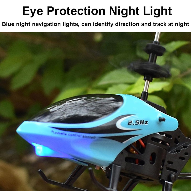 Remote Control Helicopter with Lights 2 Channel USB Charging Mini