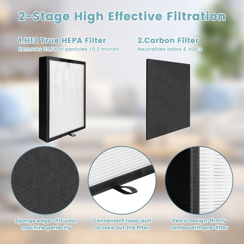 45i Replacement Filter Compatible with Flex Bh400 and Alen 45i