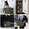 TOMKID 5200°F Fireproof Document Box, Fire Important Document Organizer with