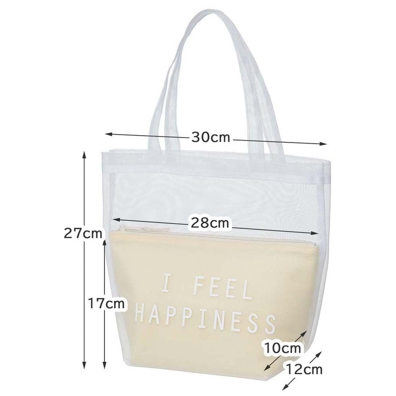 Skater Women's Tote Bag, Mesh Bag, Lemon