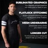 Gold BJJ Foundation Rash Guard - Ranked No-Gi and Gi