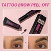 Generic 2PCS Eyebrow Tattoo Brow Tint Dark Brown – Eyebrow