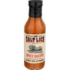 THE SALT LICK Spicy BBQ Sauce, 12 FZ