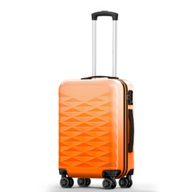 Suitour Carry on Suitcase Airline Approved, Hardside Lightweight Rolling Luggage for Women (20" Carry-on)