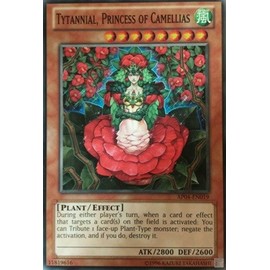 YU-GI-OH! - Tytannial, Princess of the Camellias (AP04-EN019) - Astral Pack: Booster Four - Unlimited Edition - Common