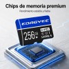 Pack 2 MicroSD EdaGyee de 256 GB Clase 10 U3