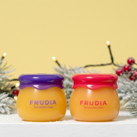 Hurdia Frudia Blueberry Hydrating Honey Lip Balm (High Moisturizing) + Pomegranate Honey 3-in-1 Lip Balm (Color Plumping) / 후르디아 블루베리 하이드레이팅 허니 립밤(고보습) + 석류 허니 3 in 1 립밤(컬러 플럼핑)