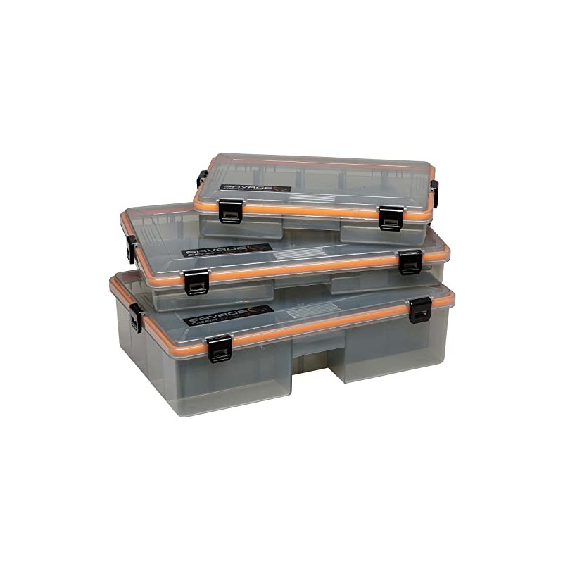 Savage Gear Waterproof bait box WP Lurebox Smoke 35.5 x