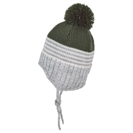 Sterntaler Baby Boys' Knitted Hat, dark green