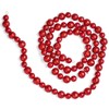 Factory Direct Craft Set of 3 Bright Red Sparkly Glitter
