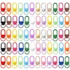 60PCS Multicolor Lobster Claw Clasps, Swivel Keychain Clip Accessories, Bulk