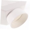 OSALADI Eaves Rainwater PVC Drain Pipe Fittings Downpipe Funnel Water