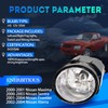ENERBITIOUS Fog Lights Lamps Replacement for 2000-2001 Nissan Maxima 2000-2003