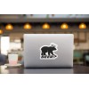 DRD&M Beer Plus Deer Equals Bear Vinyl  4.5 in Decal