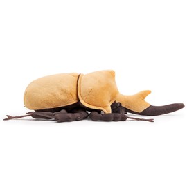 Tiny Heart Mammoth Worm Beetle Plush Toy Realistic Mammoth Worm Beetle Plush Toy Crawling Pet Beautiful Animal Cute and Soft Gifts Plush Mammoth Worm for Children Toy Brown 10 Inches