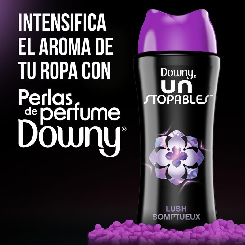 Downy Unstopables In-Wash Laundry Scent Booster Beads, Lush, 12.2 oz