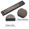 24 Holes 12 Tone C Key Harmonica Mouth Organ Musical